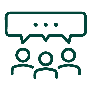 Networking green vector logo