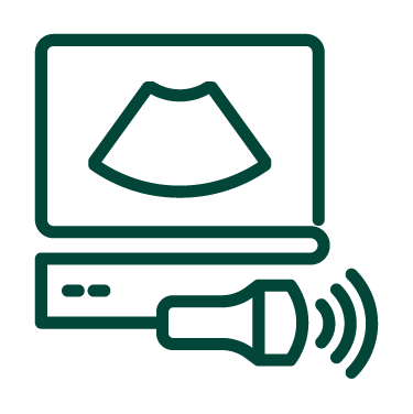 Ultrasound Machines green vector
